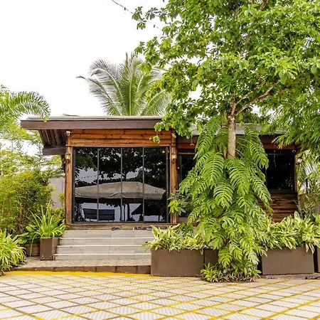 Cozy Log Mountain Cabin In Mabini With Breakfast Villa